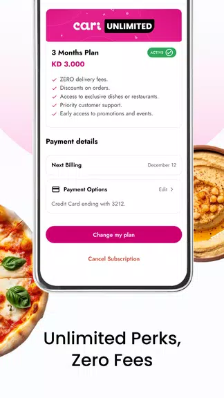 Cari: The best food delivered应用截图第1张