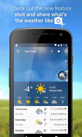 3B Meteo - Weather Forecasts 스크린샷 0