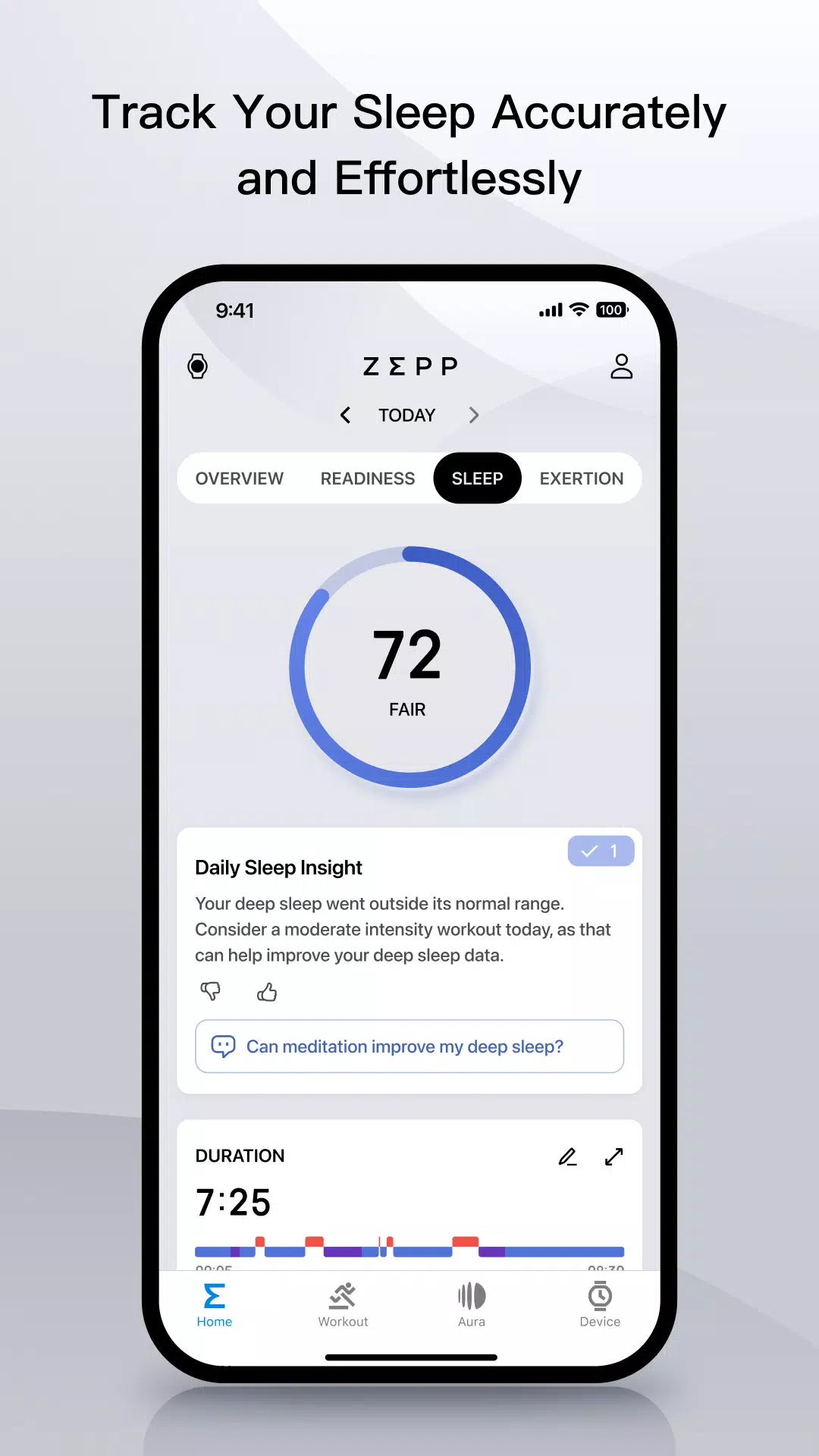 Zepp（formerly Amazfit） Ekran Görüntüsü 2