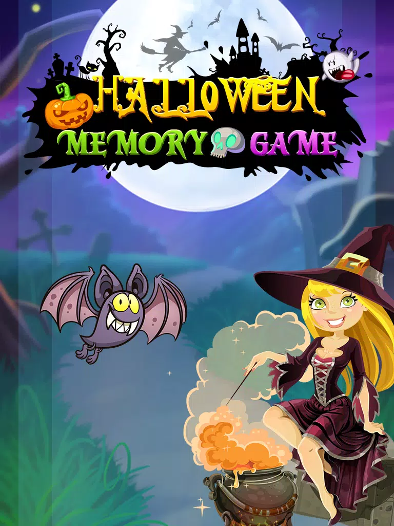 Halloween Memory Game应用截图第0张