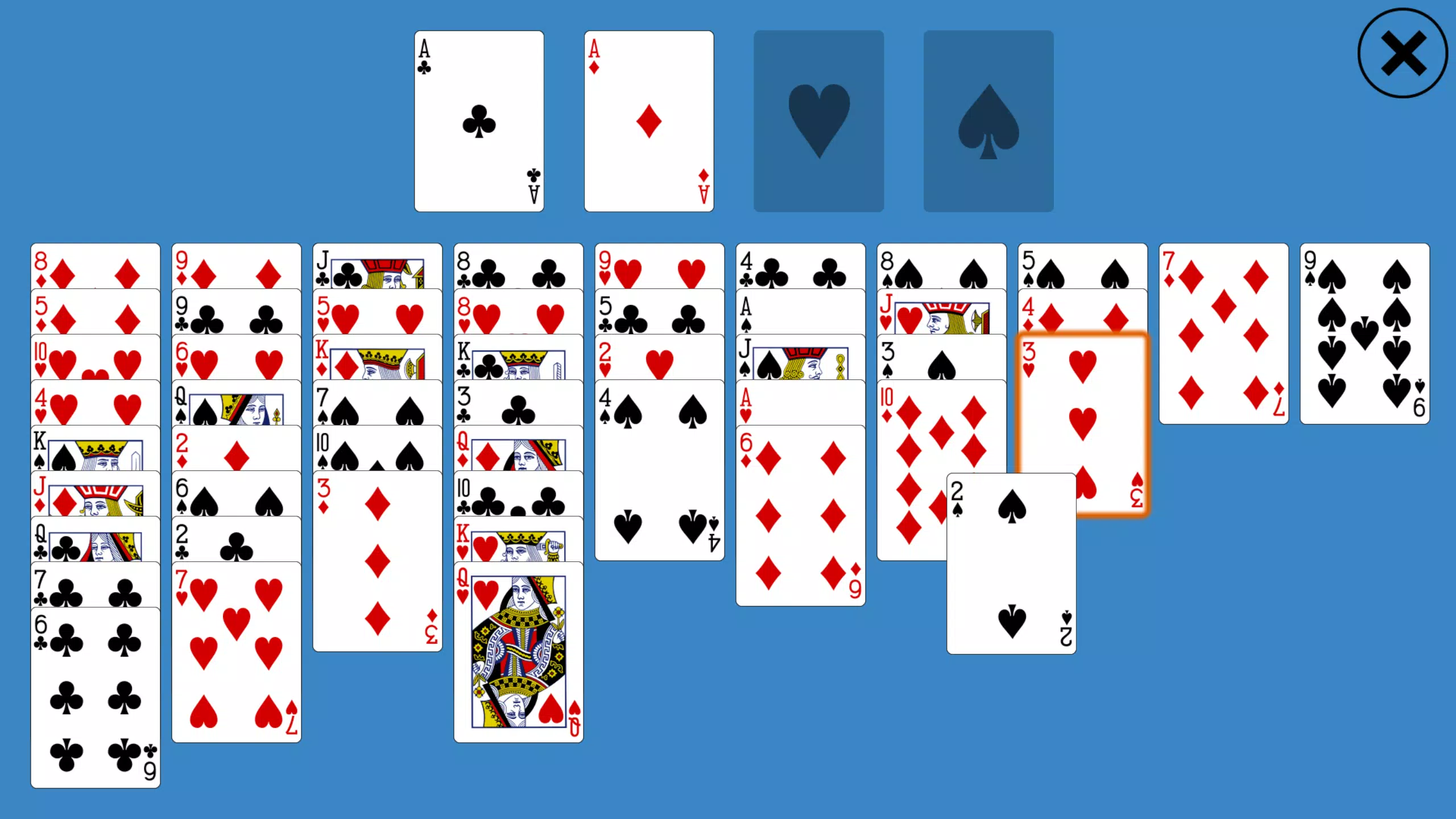 Classic Simple Simon Solitaire Screenshot 1