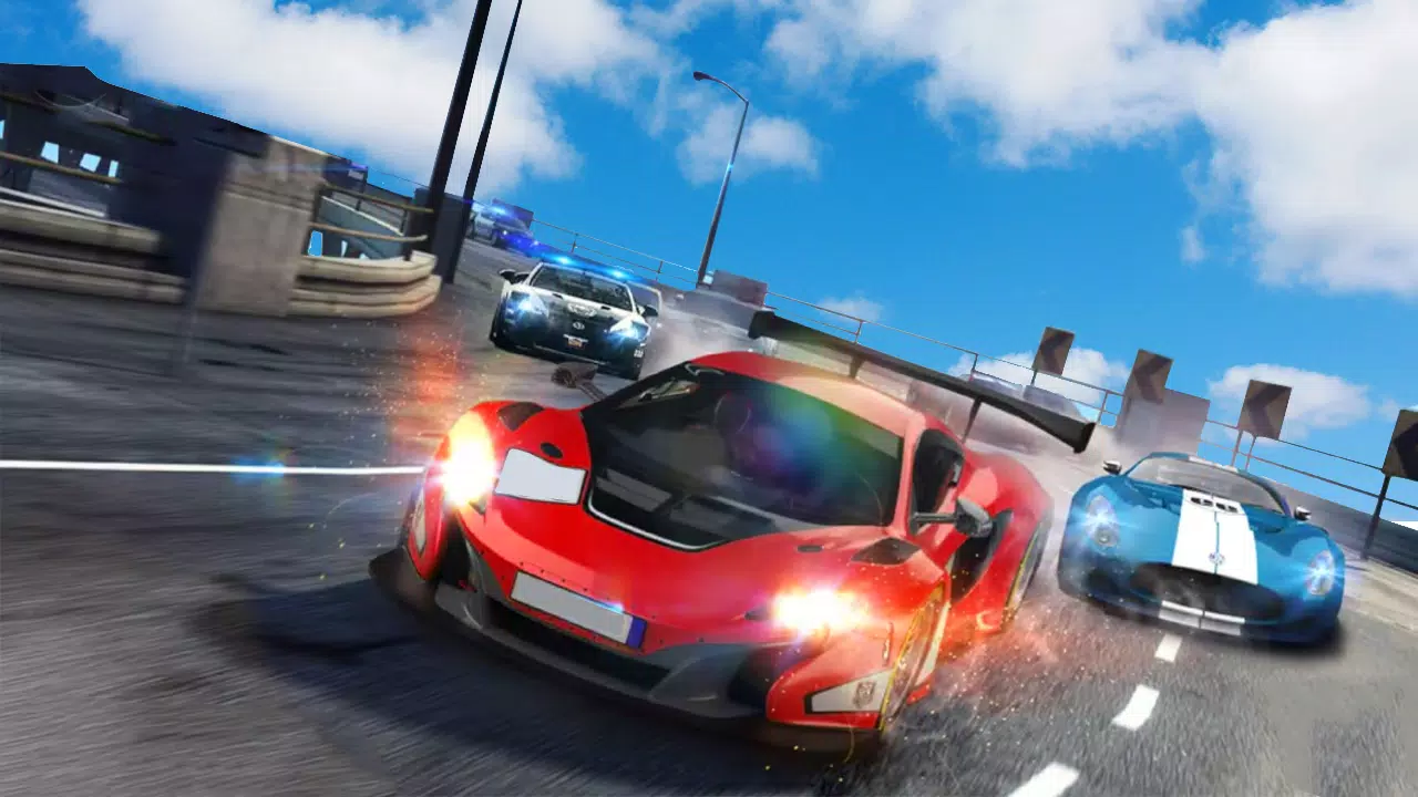 Highway Traffic Drift Cars Racer Screenshot 1