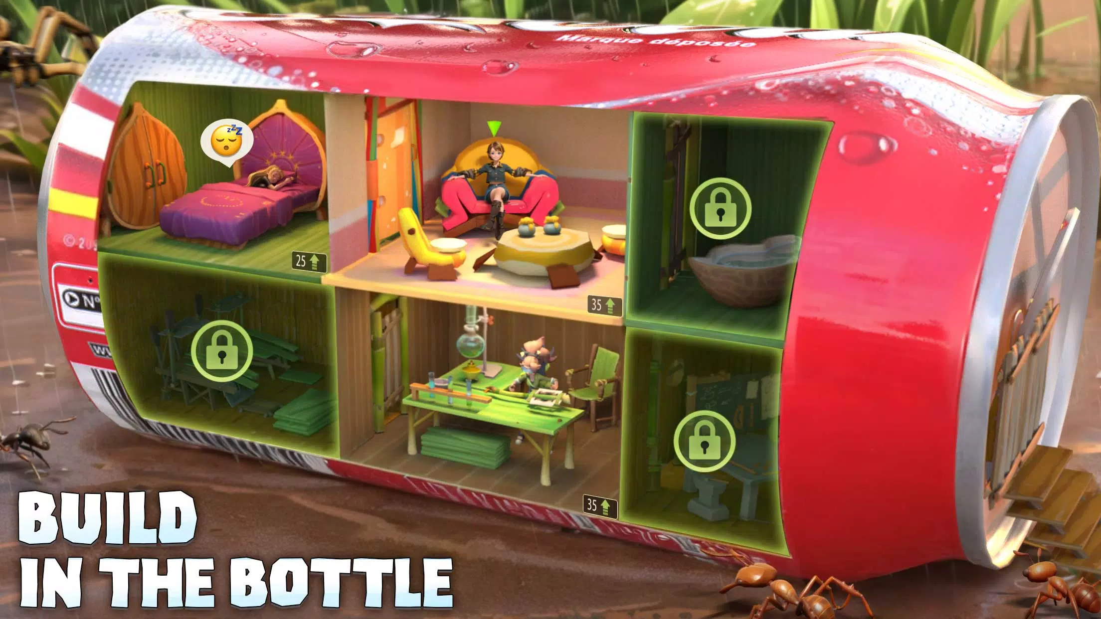 Tiny Survivors Captura de pantalla 2