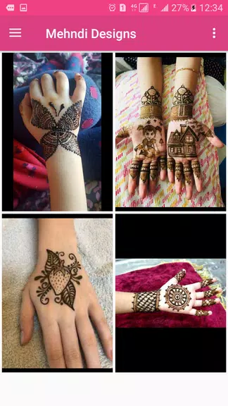 Latest Mehndi Designs Schermafbeelding 2