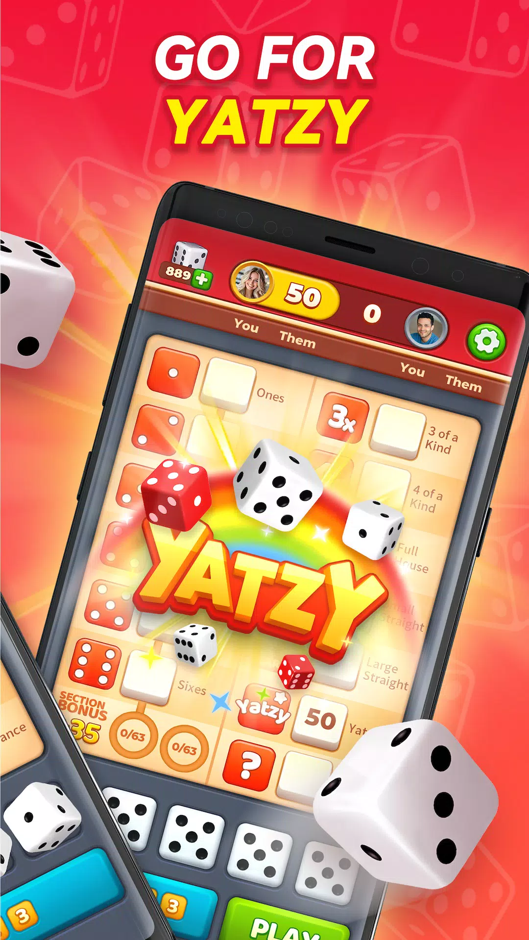 Yatzy GO! Captura de tela 1