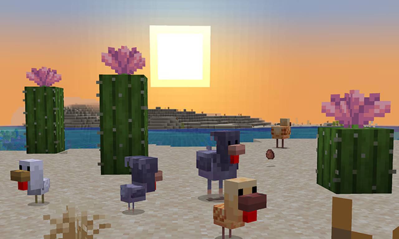 Comment obtenir une fleur de cactus dans Minecraft Snapshot 25W06A