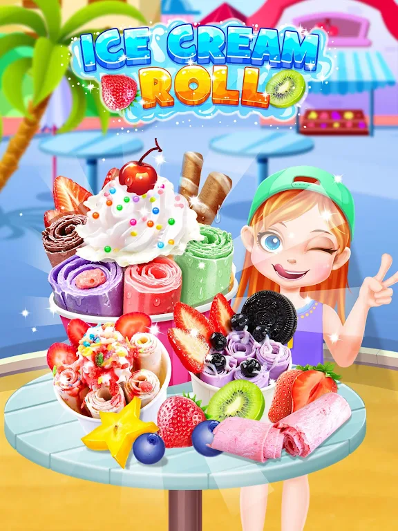 Frozen Ice Cream Roll Maker Screenshot 0