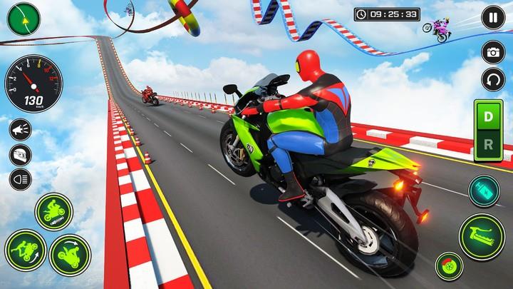 Superhero Bike Stunt Games GT应用截图第3张