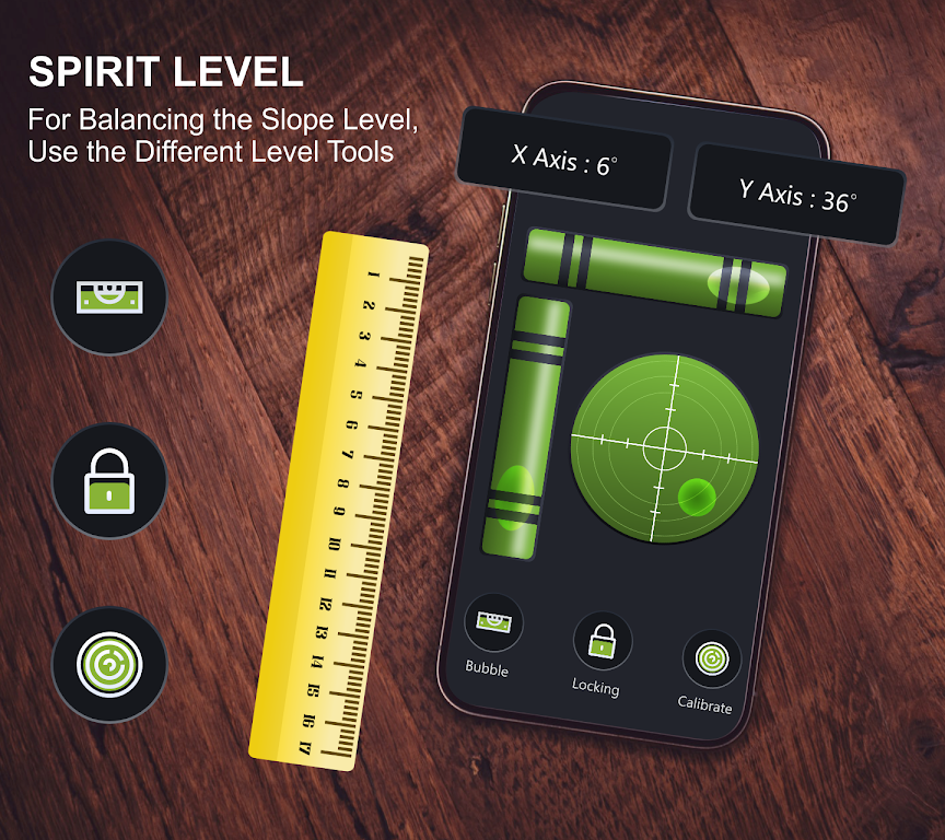 Spirit level - Bubble level Скриншот 2