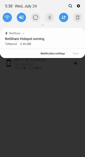 NetShare - no-root-tethering 螢幕截圖 1