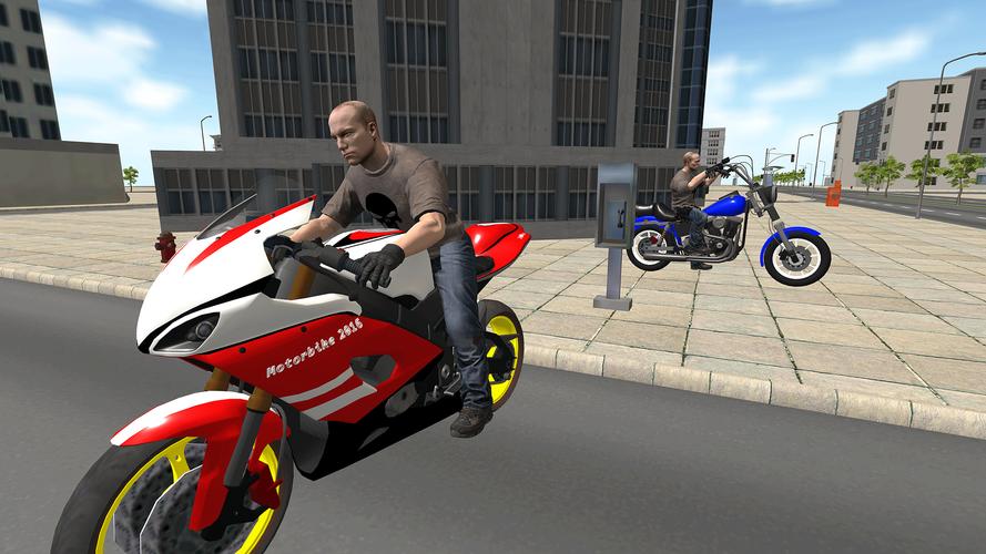 Bike Driving: Police Chase Captura de tela 3