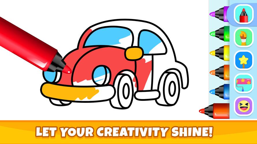 Kids Coloring Pages For Boys Zrzut ekranu 0