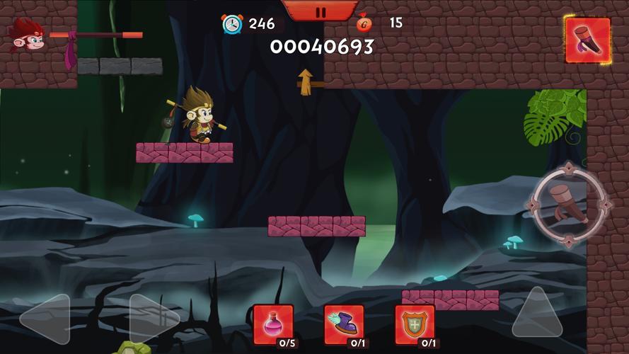 Willie the monkey king island Zrzut ekranu 2