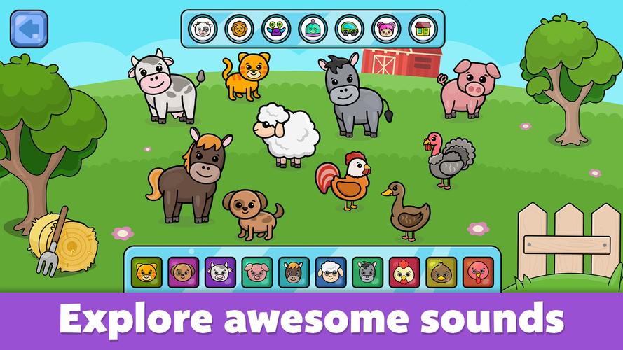 Baby Piano: Kids Music Games Zrzut ekranu 2