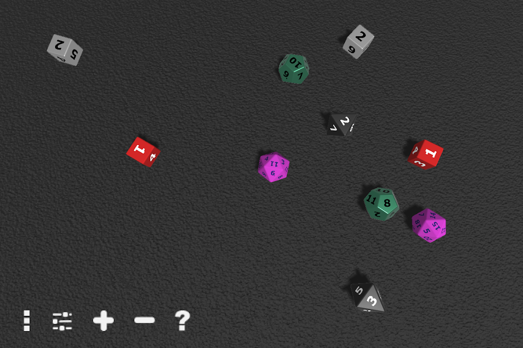 Dice Roller Free by One Trick Pony 螢幕截圖 3