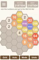 Hexic 2048 ဖန်သားပြင်ဓာတ်ပုံ 2