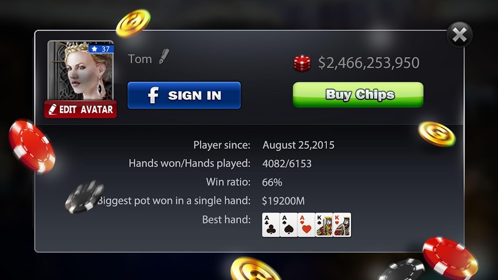 Spark Poker - Live Texas Holdem Casino 螢幕截圖 2