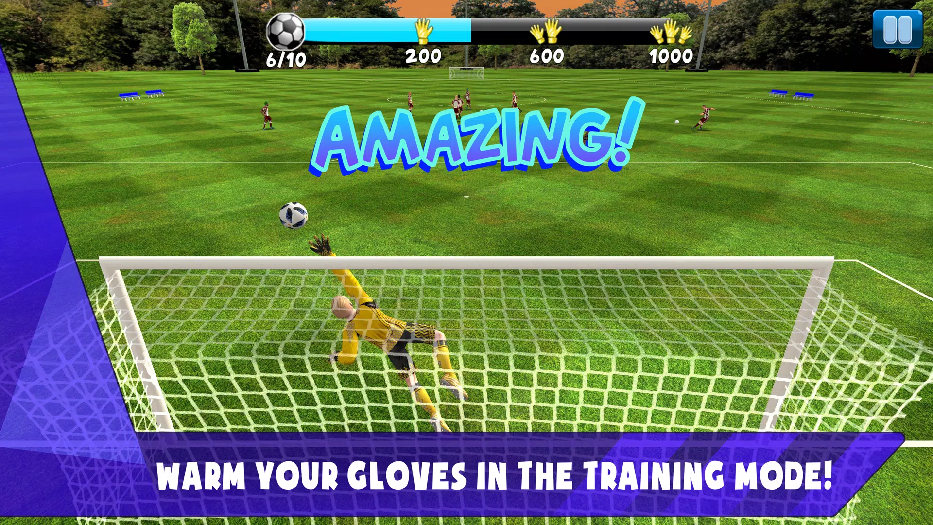 Soccer Goalkeeper 2024 螢幕截圖 0