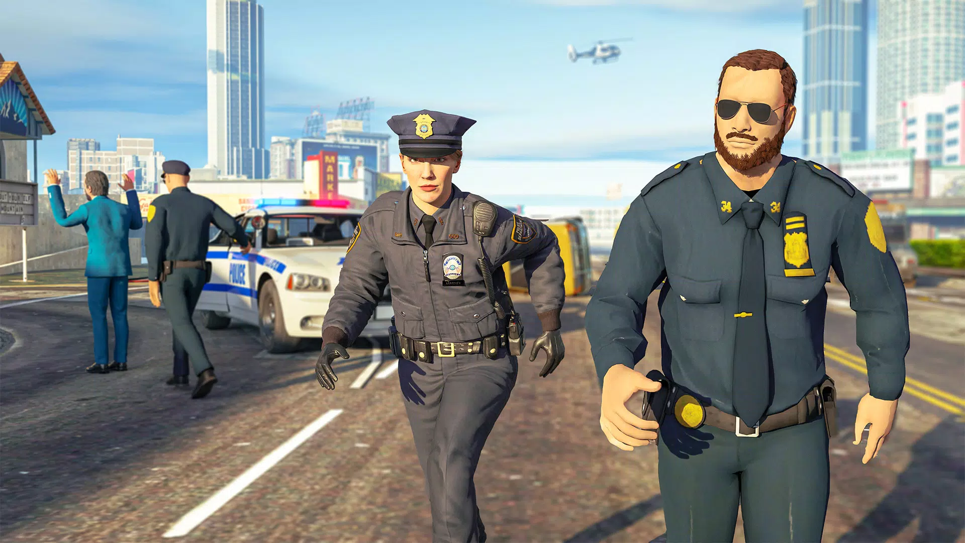 Police Simulator Job Cop Game 스크린샷 1