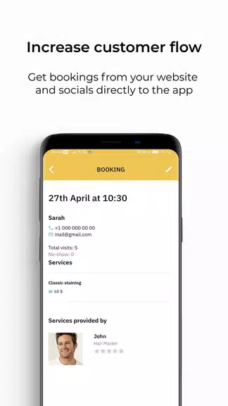 YCLIENTS автоматизация бизнеса Скриншот 1