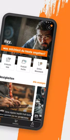 heyOBI Profi: Handwerker-App ภาพหน้าจอ 1