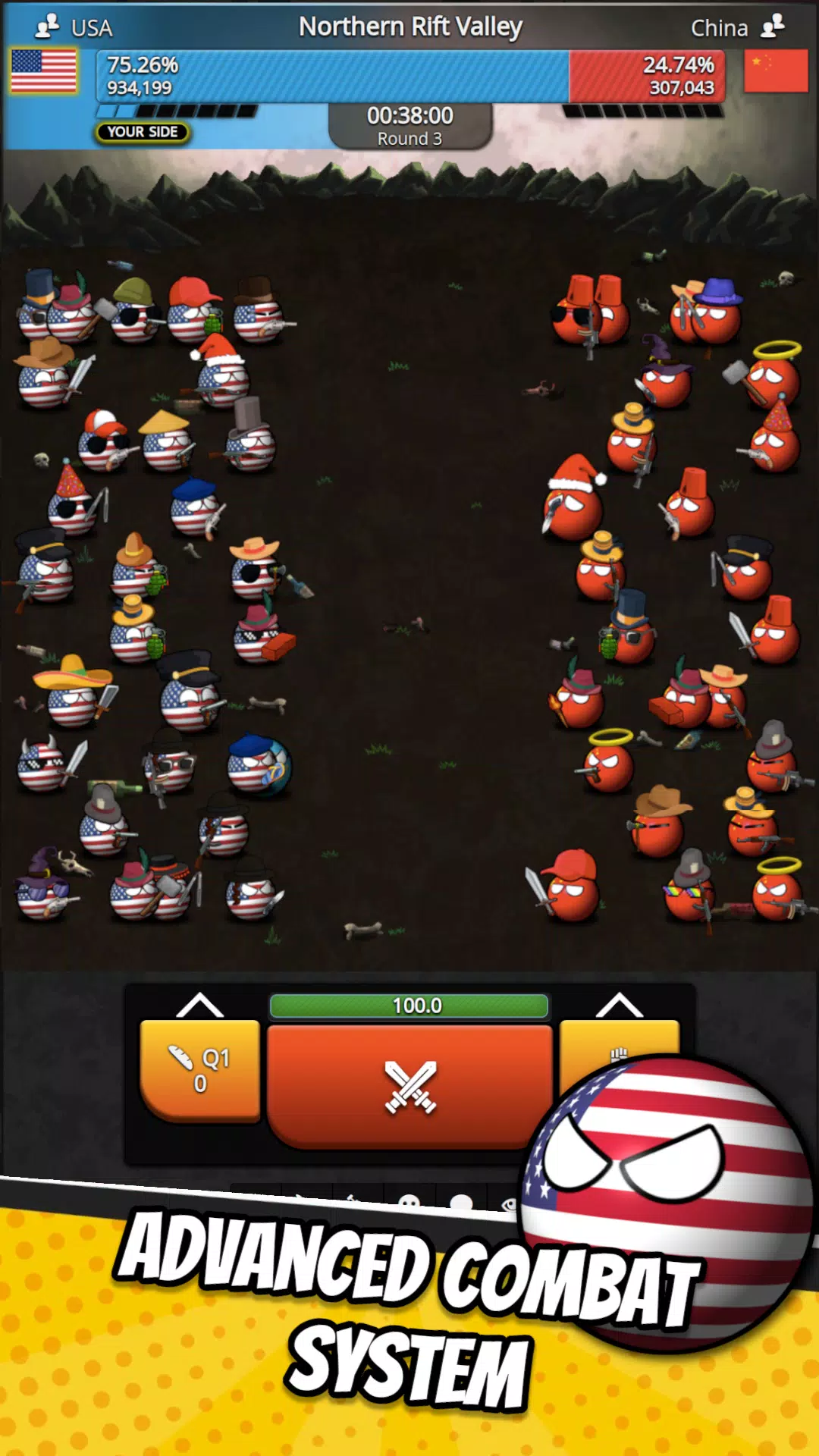 eSim Countryballs Country Game Ảnh chụp màn hình 1