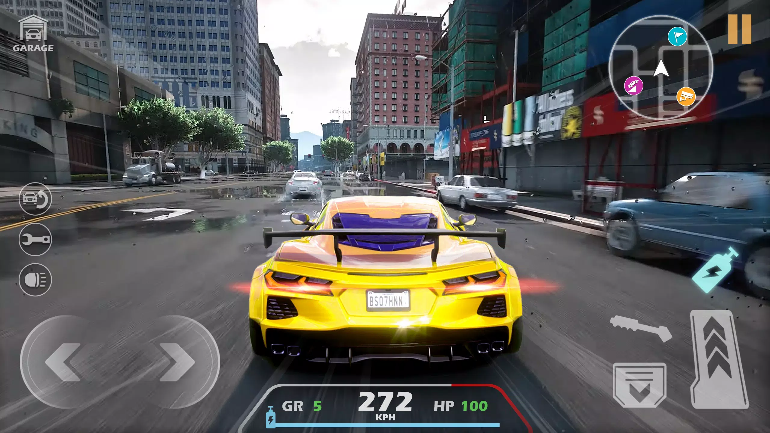 Real Car Racing: 3D City Drive Captura de tela 1