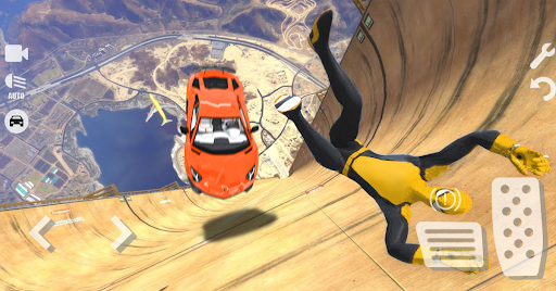 Spider Superhero Car Stunts: Car Driving Simulator Captura de tela 2