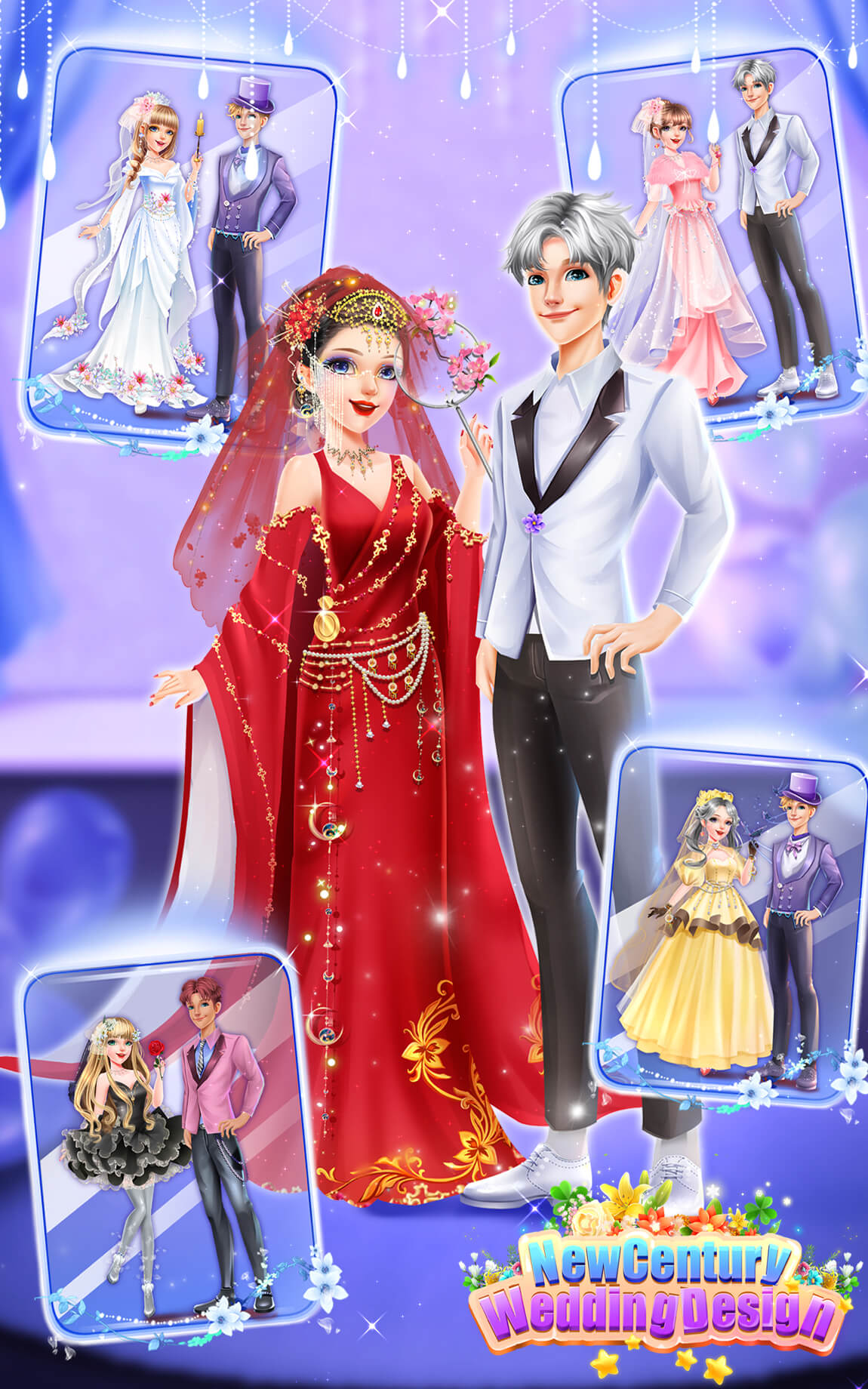 Century Wedding dressup Design Tangkapan skrin 0