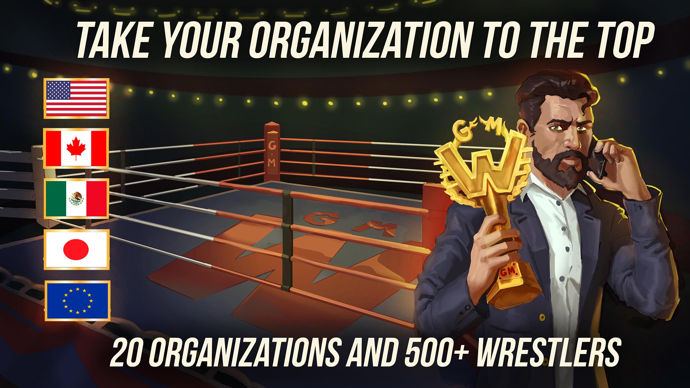 Wrestling GM Ảnh chụp màn hình 1