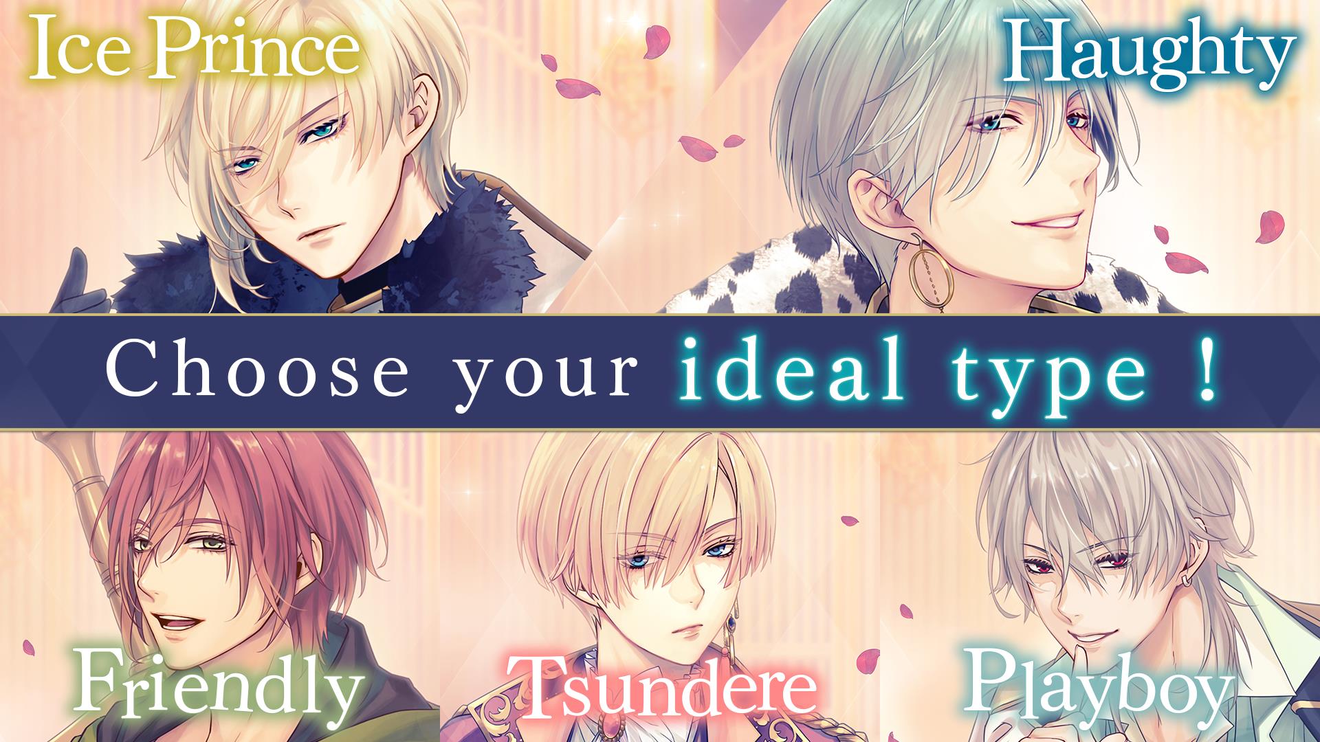 Ikemen Prince Otome Anime Game Скриншот 1