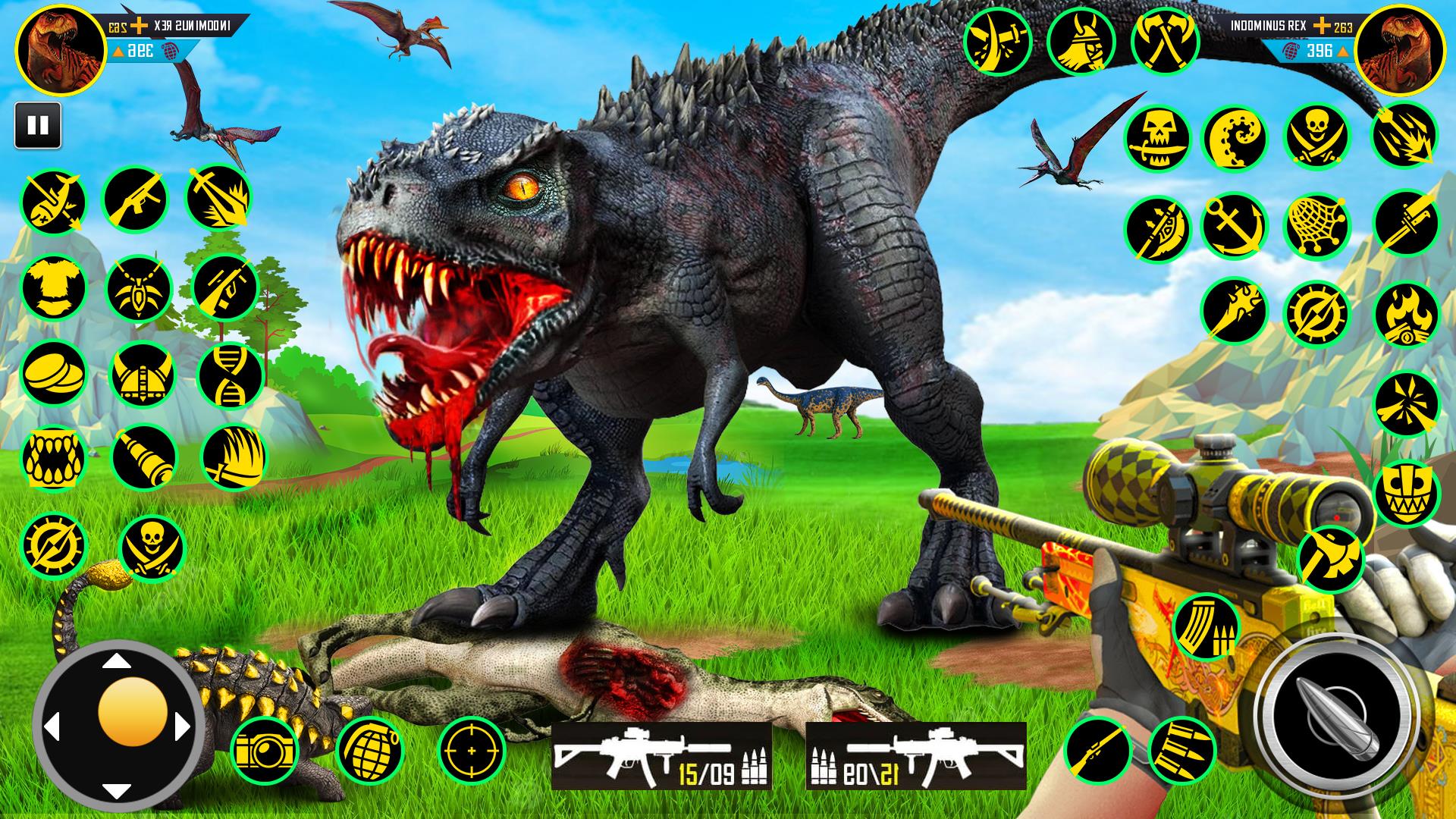 Wild Dinosaur Game Hunting Sim স্ক্রিনশট 1