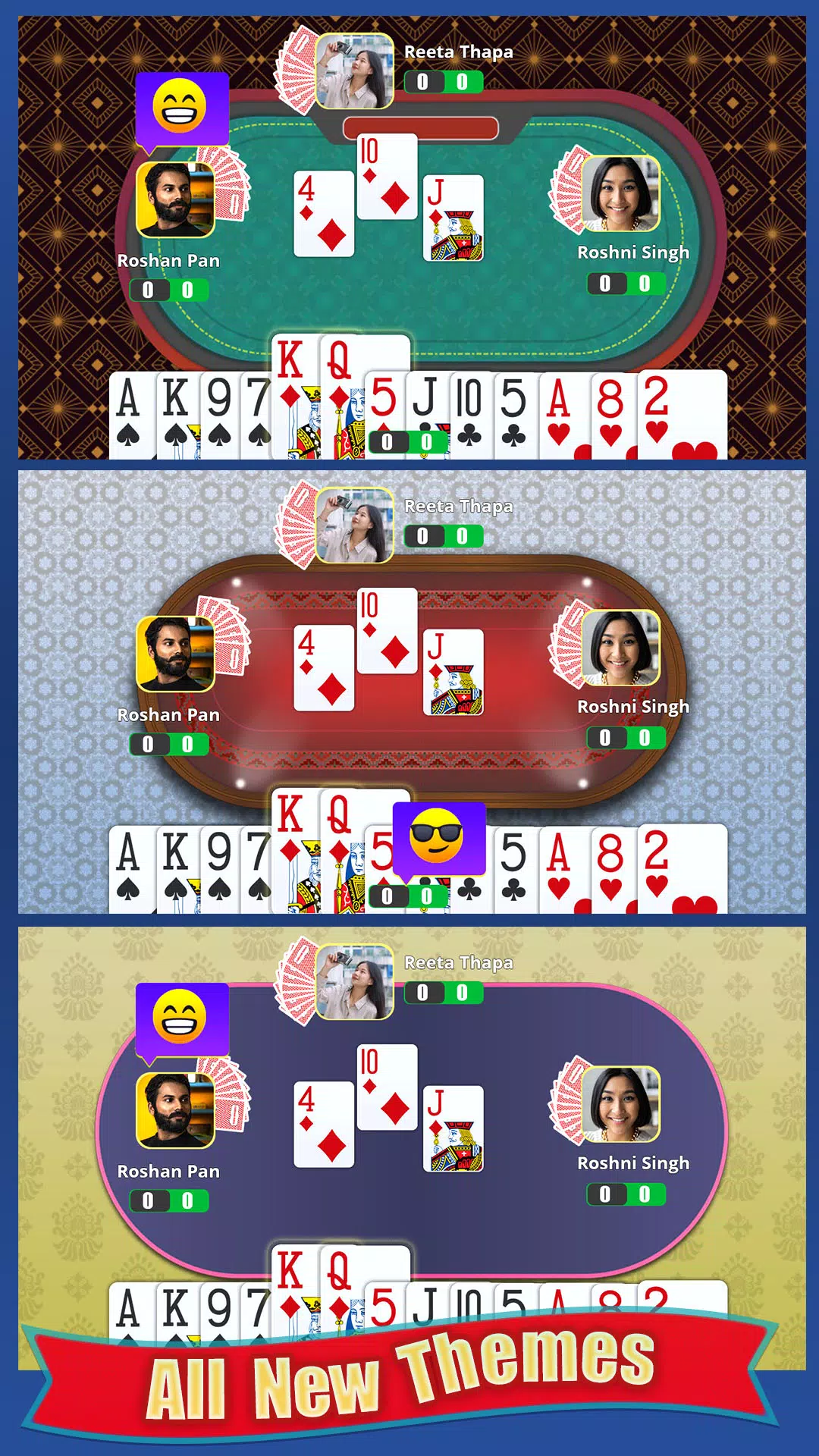 Call Break Online Card Game 螢幕截圖 1