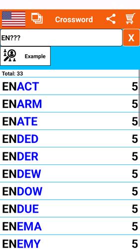 Crossword Solver स्क्रीनशॉट 0