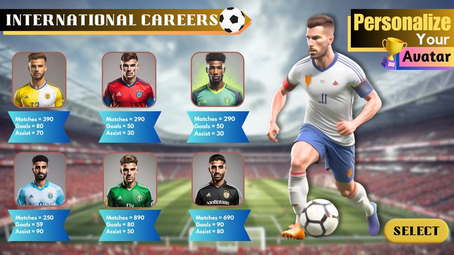 Soccer Strike 2023 Captura de pantalla 2