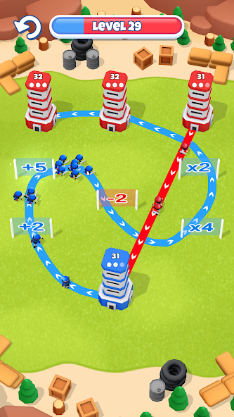タワーウォー (Tower War) スクリーンショット 0