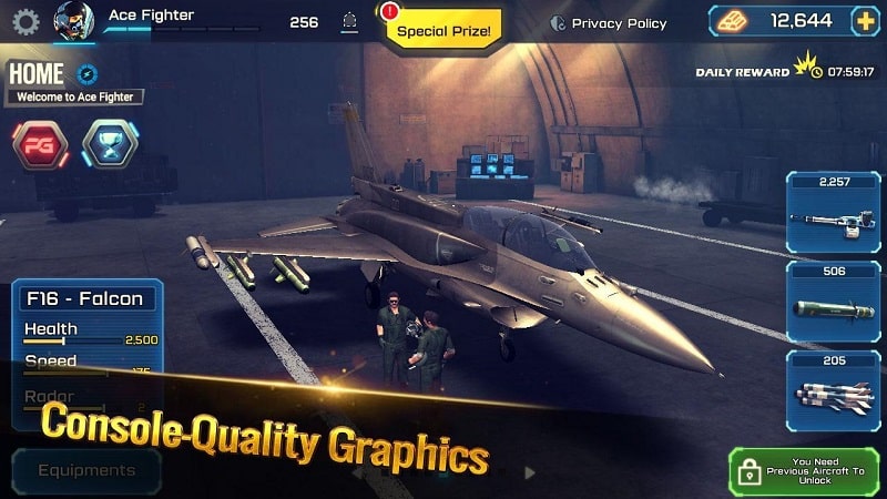 Ace Fighter Screenshot 1