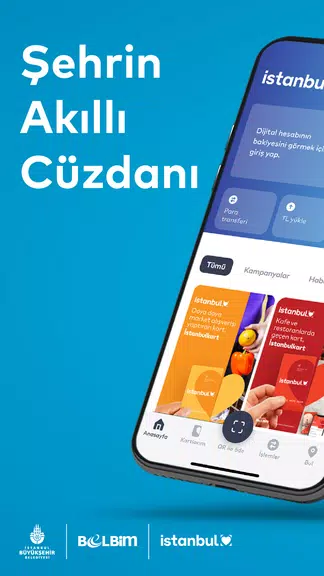 İstanbulkart - Dijital Hesabım Ảnh chụp màn hình 0