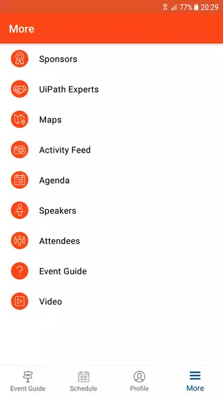 UiPath Events Capture d'écran 2