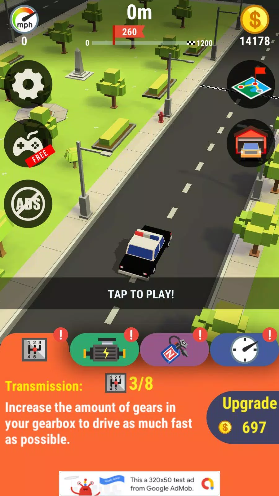 Crashy Cops 3D স্ক্রিনশট 0