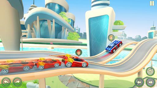 Hot Cars Fever-Car Stunt Races Captura de tela 0