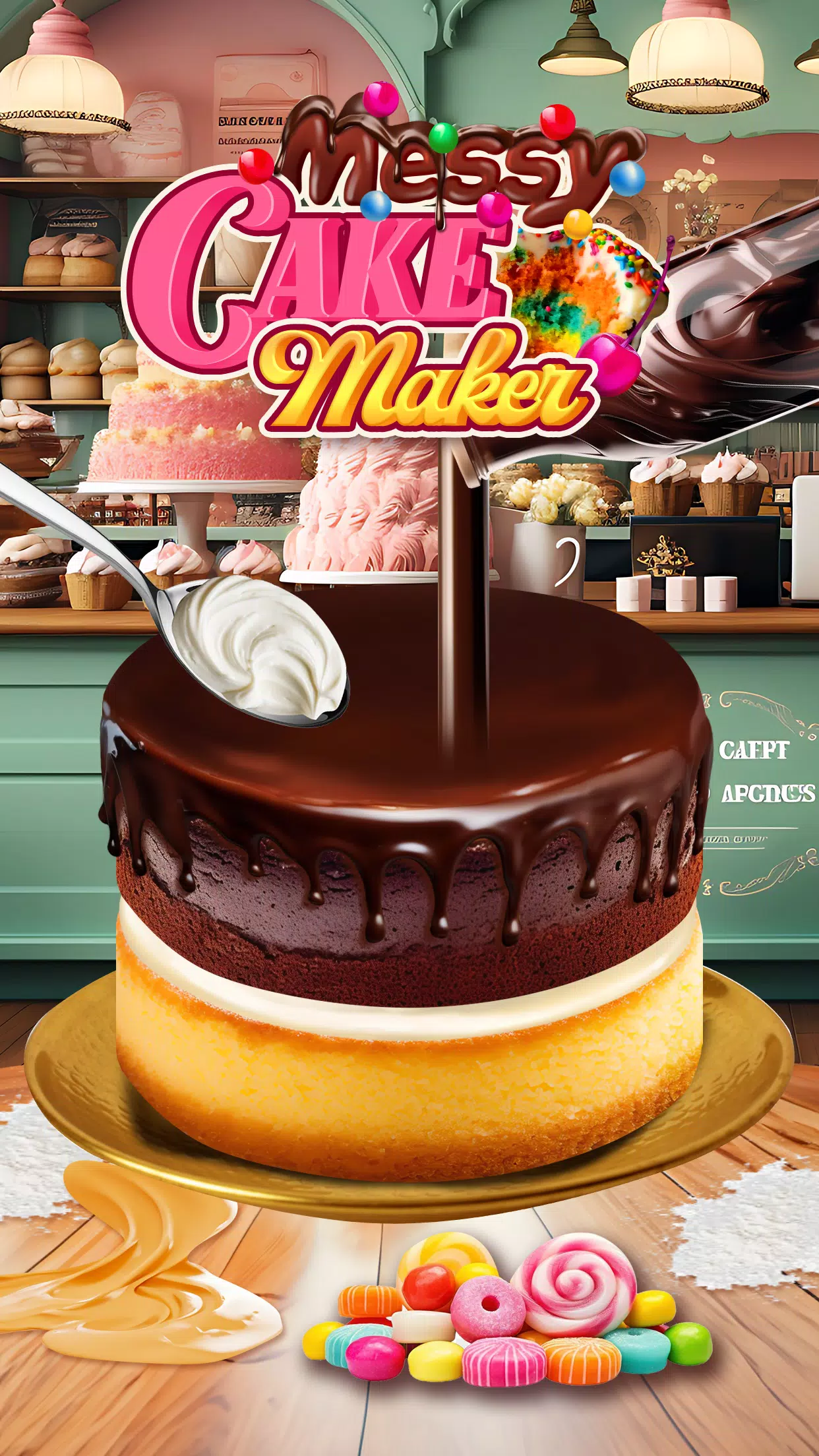 Messy Cake Maker スクリーンショット 1