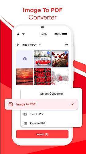 Image to PDF 스크린샷 0