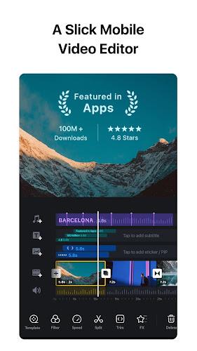 VN - Video Editor & Maker ภาพหน้าจอ 0