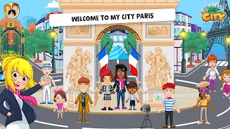 My City: Paris – Dress up game ဖန်သားပြင်ဓာတ်ပုံ 1