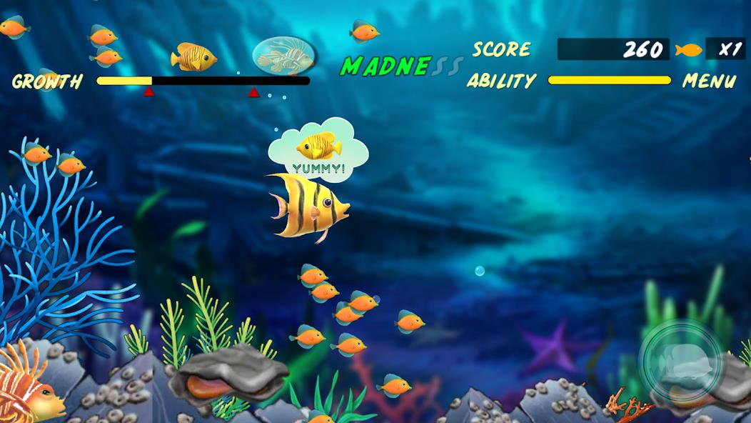 Let Me Eat :Big fish eat small Mod স্ক্রিনশট 0