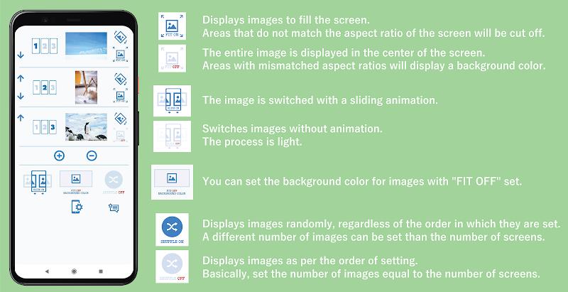 Schermata Multiple Picture Wallpaper 3