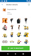 Hollywood Movie Stickers Ảnh chụp màn hình 2