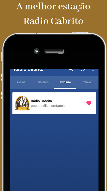 Radio Cabrito Estação Sertaneja Brazil 螢幕截圖 2