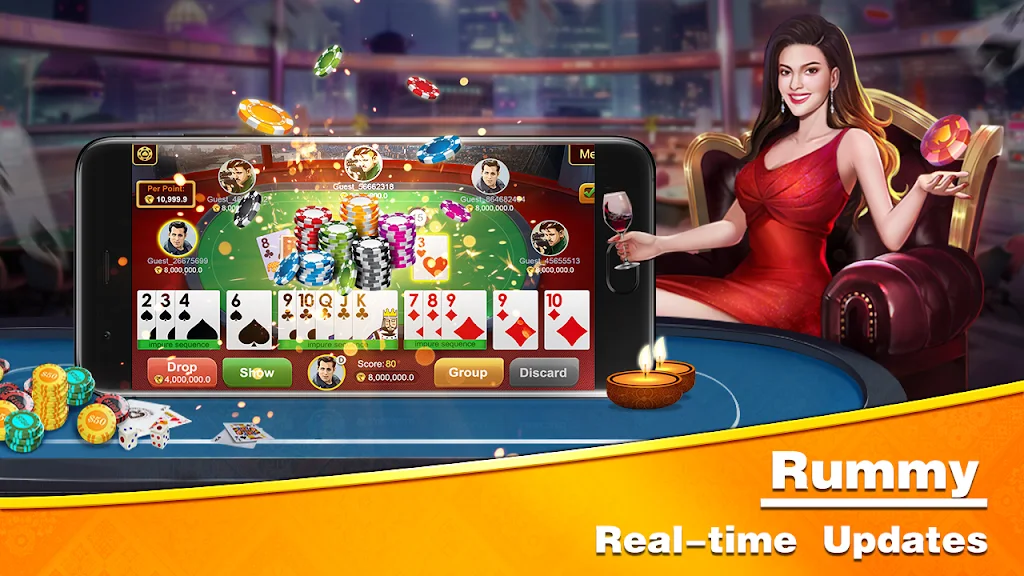 Teen Patti Run 螢幕截圖 1